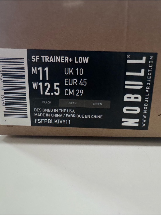 NOBULL Black / Green SF Trainer+ Low main image 3